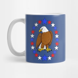 Bald Eagle 4th of July Mug